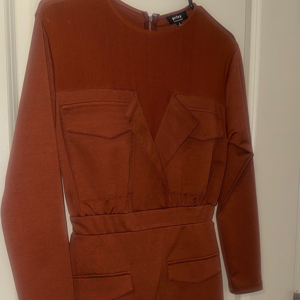 Rust Dress - Picture 2 of 6